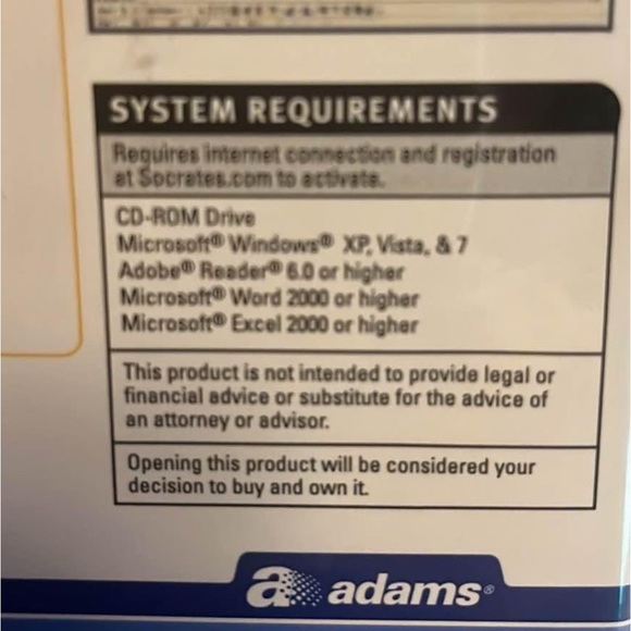 Adams “Contractors Library” forms on CD~ NEW - Picture 4 of 4